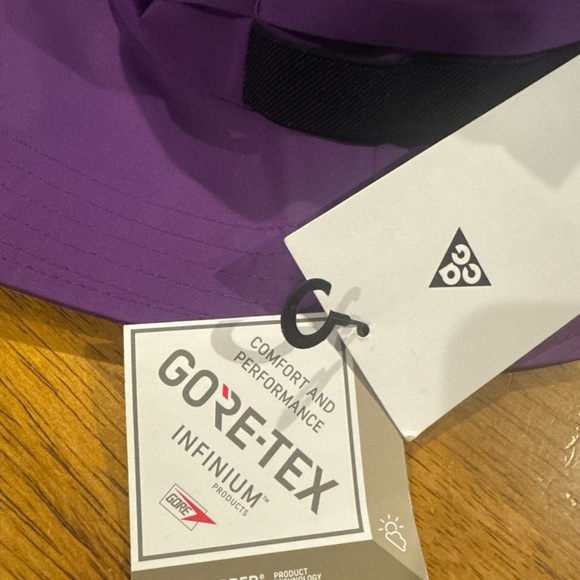 Nike Apex ACG Purple FB6530-599 Small GORE-TEX INFINIUM™ Unisex Bucket Hat New - Picture 7 of 9